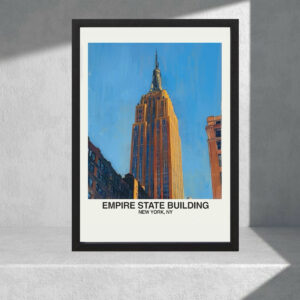 Cuadro Decorativo Paisajes - Usa, Empire State - A3 30x40
