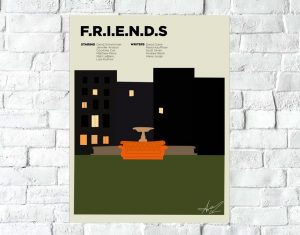 Poster Decorativo Friends 08 - Tamaño A3 30x40