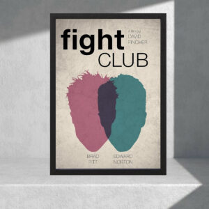 Cuadro Decorativo Cine - Fight Club 03 - Tamaño A3 30x40