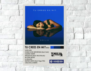 Poster Lámina Decorativa Emilia Mernes 16 Tamaño A3 30x42 Cm