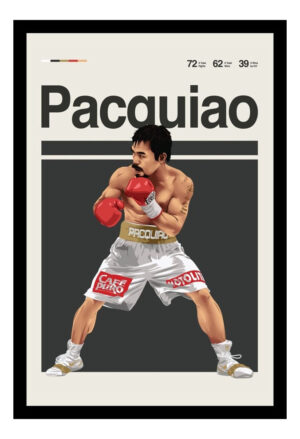 Cuadro Decorativo Boxeo - Manny Pacquiao 08 - A3 30x40