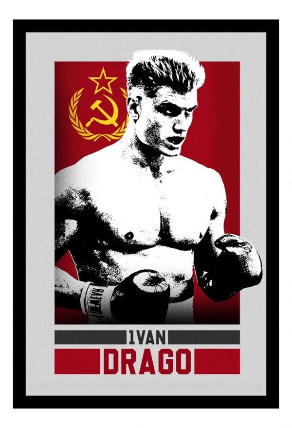 Cuadro Decorativo Cine - Ivan Drago 08 - A3 30x40 Cm