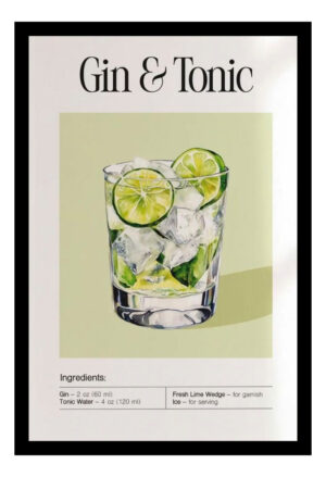 Cuadro Decorativo Cocina Bar Restaurant 28 - A3 30x40