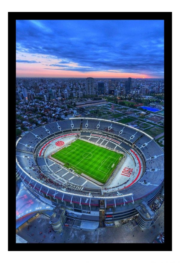 Cuadro Decorativo Futbol - River Plate 06 - A3 30x40 Cm