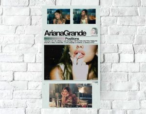 Poster Lámina Decorativa Ariana Grande Mod 04, A3 30x42 Cm