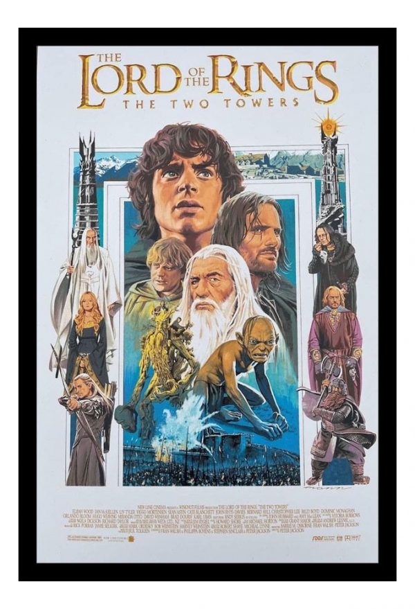 Cuadro Decorativo Cine - El Señor De Los Anillos 08 A3 30x40