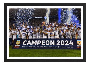 Cuadro Poster Velez Campeon Liga Profesional 2024 A3 40x30cm