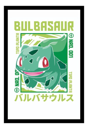 Cuadro Decorativo Series - Pokemon 07 - A3 30x40 Cm