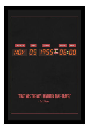 Cuadro Decorativo Cine - Back To The Future 12 - A3 30x40