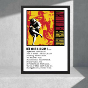 Cuadro Decorativo Musica - Guns N Roses 16 - A3 30x40