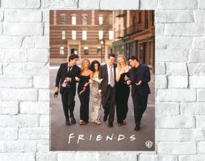 Poster Decorativo Friends 28 - Tamaño A3 30x40