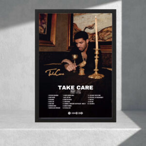Cuadro Decorativo Musica - Drake - Modelo 03 - A3 30x40