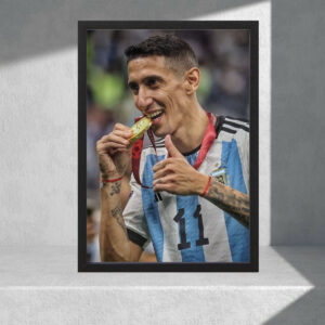 Cuadro Decorativo Rosario Central, Di Maria 05 - A3 30x40 Cm