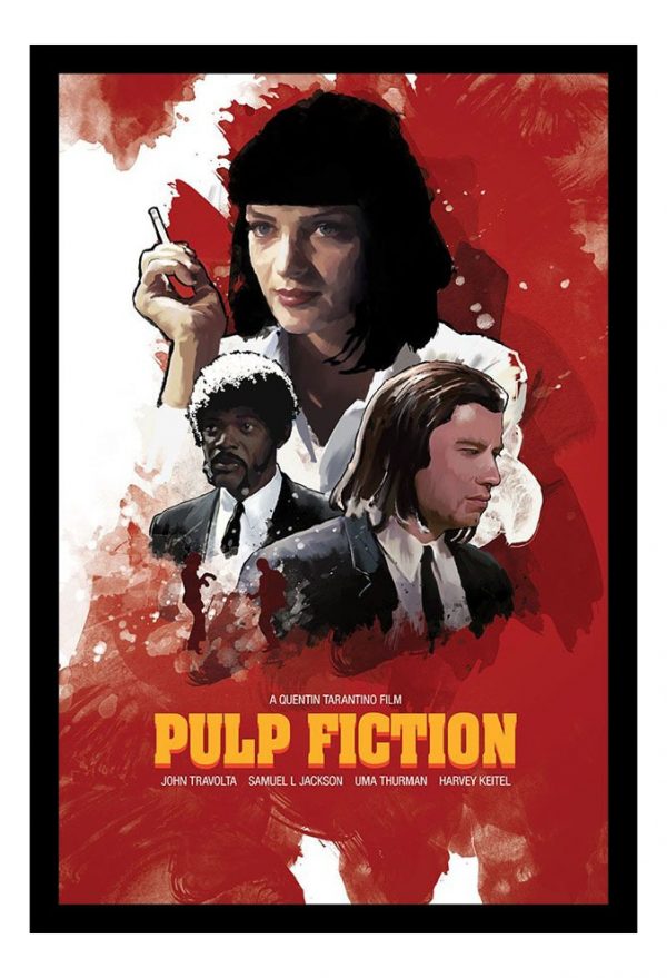 Cuadro Decorativo Cine - Pulp Fiction 08 - A3 30x40