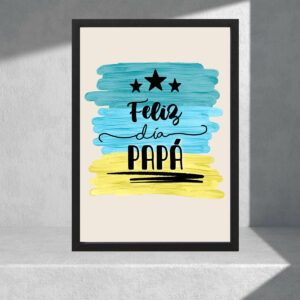 Cuadro Decorativo, Regalo - Día Del Padre 08 - A3 30x40 Cm