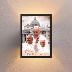 Cuadro Papa Francisco - Modelo 06 - Tamaño A3 30x40 Cm