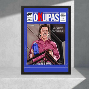 Cuadro Decorativo Series - Okupas 02 - Tamaño A3 30x40