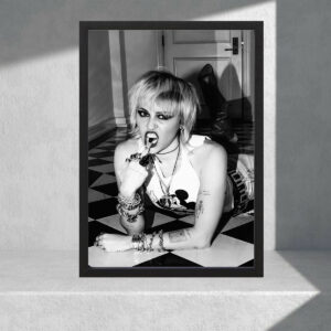 Cuadro Decorativo Musica - Miley Cyrus 07 - A3 30x40