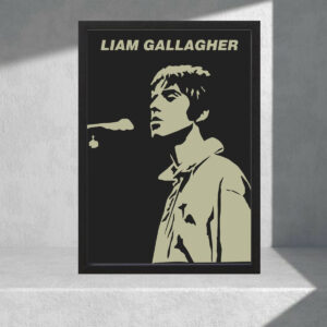 Cuadro Decorativo Musica - Oasis - Modelo 18 - A3 30x40 Cm