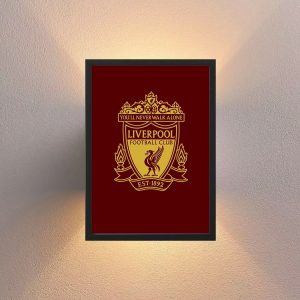 Cuadro Decorativo Liverpool Fc 04 - Tamaño A3 30x40 Cm