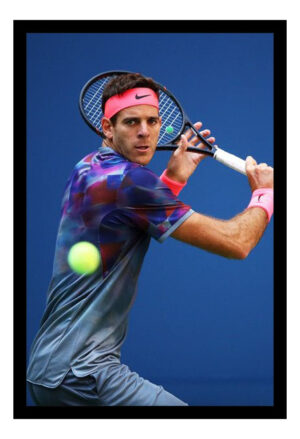 Cuadro Decorativo Tenis - Del Potro 04 - A3 30x40 Cm