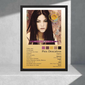 Cuadro Decorativo - Shakira, Pies Descalzos - A3 30x40