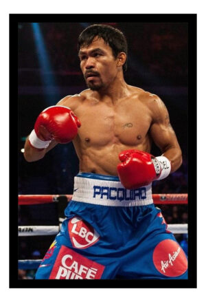 Cuadro Decorativo Boxeo - Manny Pacquiao 09 - A3 30x40