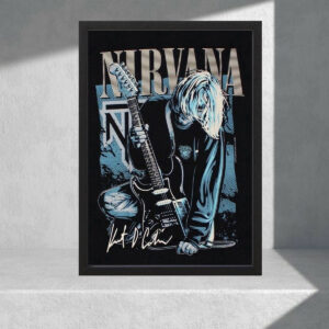 Cuadro Decorativo Musica - Nirvana 02 - A3 30x40