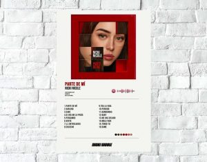 Poster Decorativo Nicki Nicole 16 - Tamaño A3 30x40