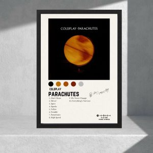 Cuadro Decorativo Coldplay 13 - Tamaño A3 30x40 Cm