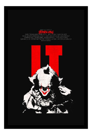 Cuadro Decorativo Cine - It - Pennywise 08 - A3 30x40