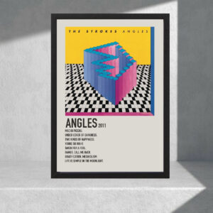 Cuadro Decorativo The Strokes - Angles - Tamaño A3 30x40 Cm
