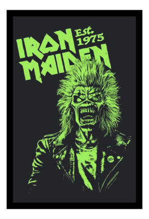 Cuadro Decorativo Música - Iron Maiden 06 - A3 30x40 Cm