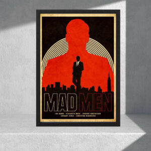 Cuadro Decorativo Series - Mad Men 10 - A3 30x40 Cm