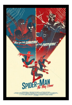Cuadro Decorativo Cine - Spiderman No Way Home 08 - A3 30x40