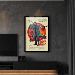 Cuadro Decorativo Cine - John Wick 09 - A3 30x40 Cm