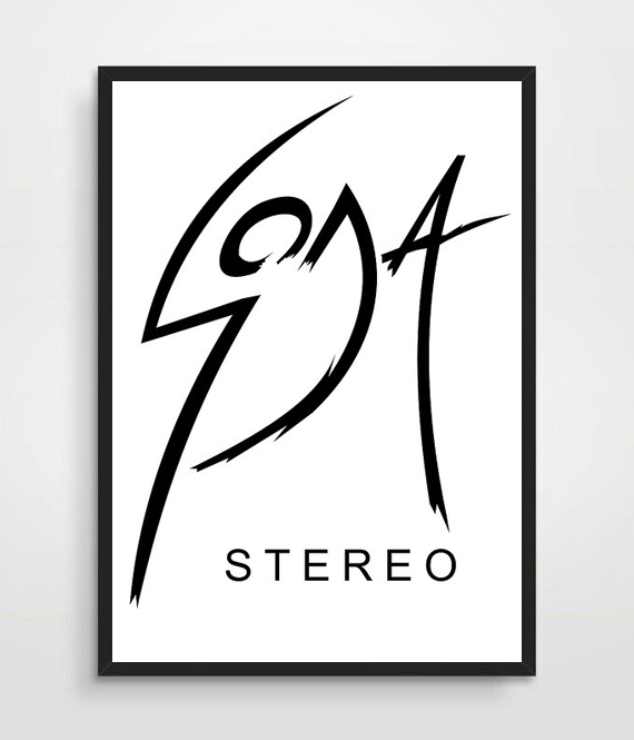 Cuadro Soda Stereo Cerati A4 - Arte Decorativo Musica Fan