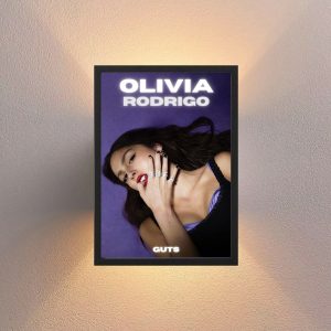 Cuadro Decorativo Olivia Rodrigo - Modelo 12 - A3 30x40