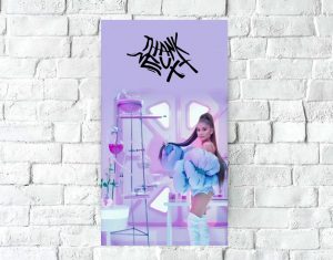Poster Lámina Decorativa Ariana Grande Mod 19, A3 30x42 Cm