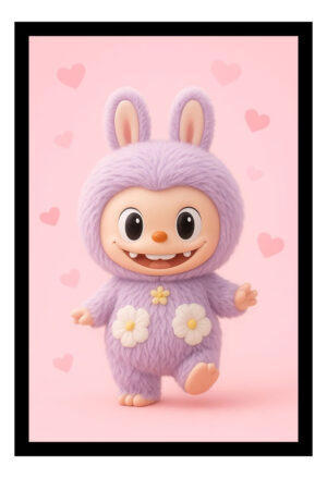 Cuadro Decorativo Infantil - Labubu 05 - Tamaño A3 30x40
