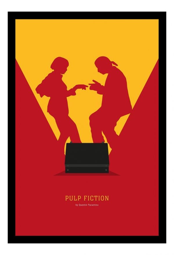 Cuadro Decorativo Cine - Pulp Fiction 04 - A3 30x40