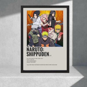 Cuadro Decorativo Naruto 03 - Tamaño A3 30x40 Cm