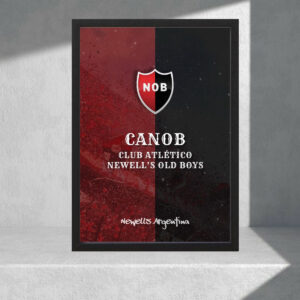 Cuadro Decorativo Newells Old Boys 08 - A3 30x40 Cm