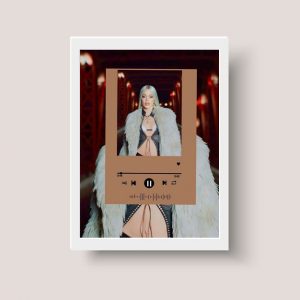 Cuadro Spotify Tini Stoessel 04 - Tamaño A3 30x40 Cm