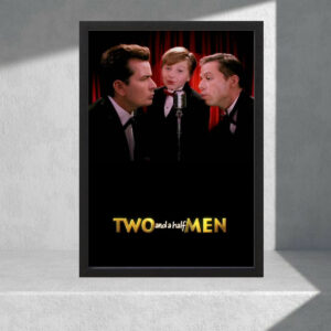 Cuadro Decorativo Series - Two And Half Men 03 - A3 30x40 Cm