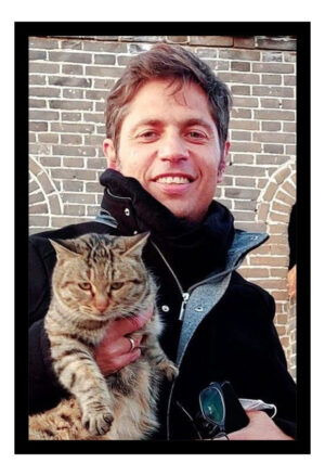 Cuadro Decorativo Axel Kicillof 02 - A3 30x40 Cm