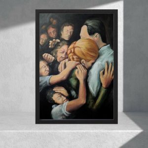 Cuadro Decorativo Politico - Evita Peron 05, Tamaño A3 30x40