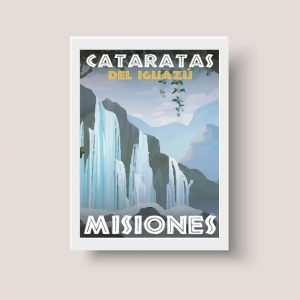 Cuadro Cataratas Del Iguazú 02 Misiones Argentina - A3 30x40