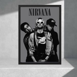 Cuadro Decorativo Musica - Nirvana 09 - A3 30x40