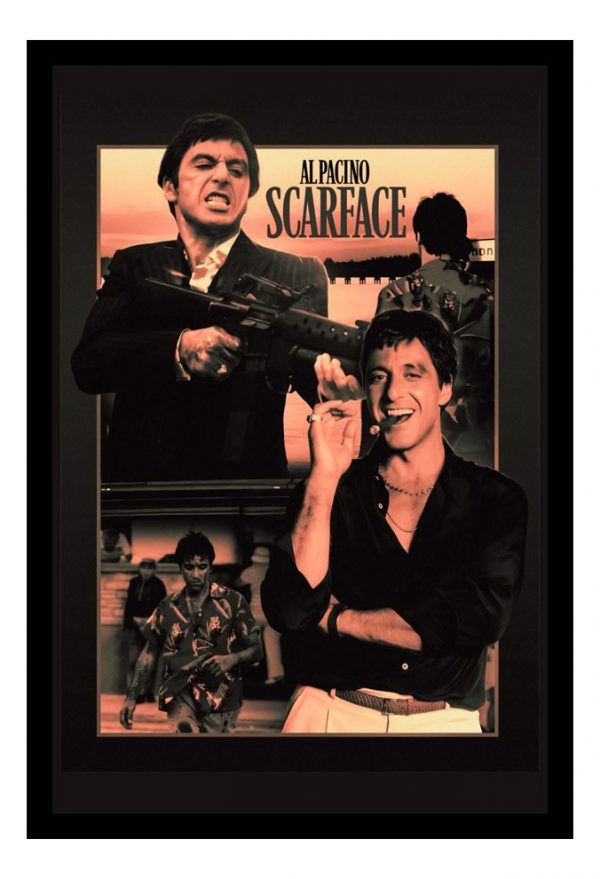 Cuadro Decorativo Cine - Scarface 08 - A3 30x40 Cm